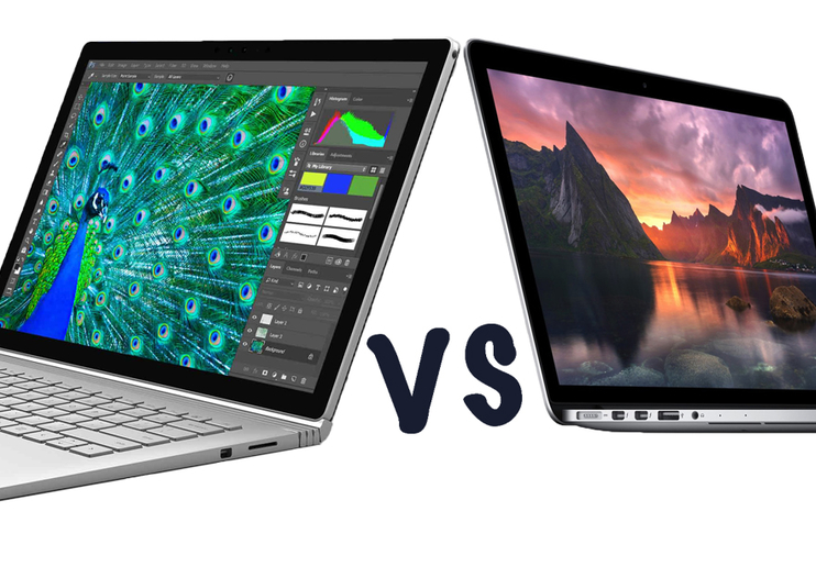Microsoft Surface Book vs. Apple MacBook Pro