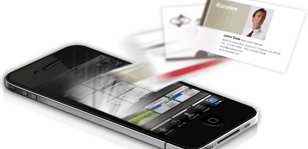 Is technology replacing business cards