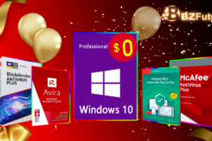 Get Free Windows 10 Pro on BZFuture Black Friday Sale