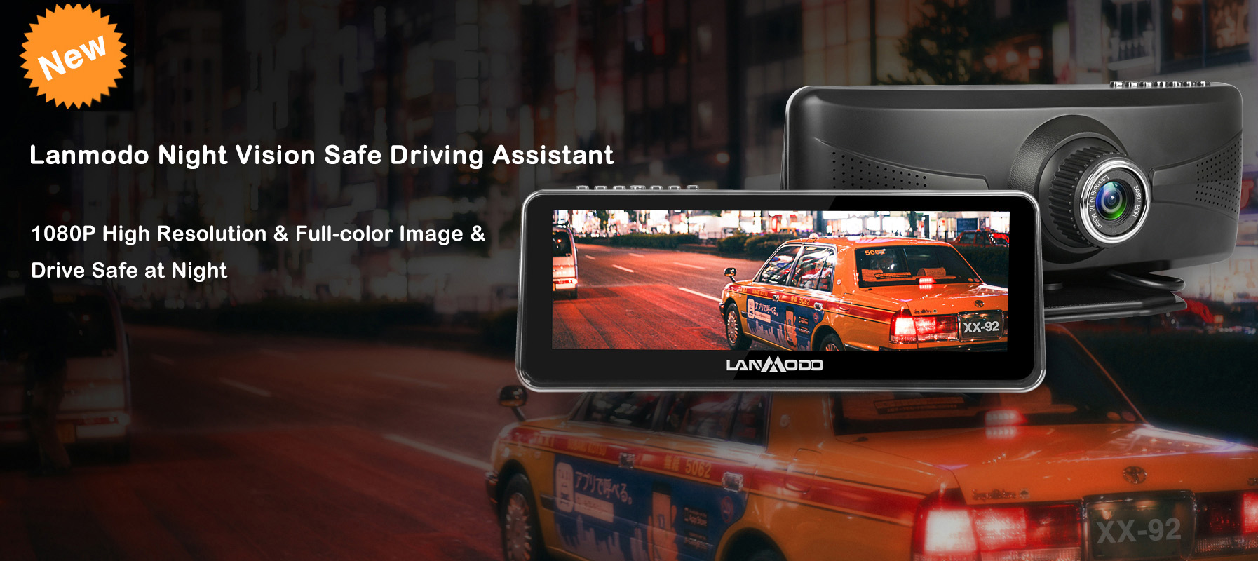 Drive Safely At Night With The Lanmodo Vast 1080P Night Vision System