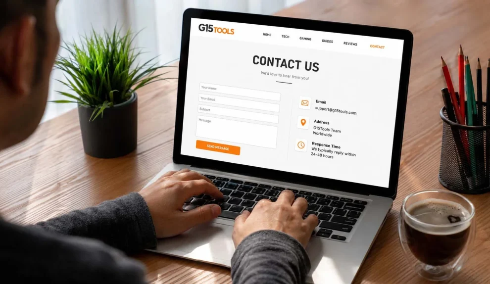 G15Tools com Contact